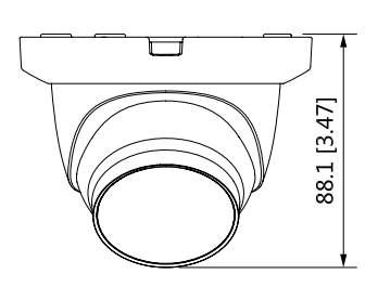 TELECAMERA DOME HDCVI 5MP CMOS1/2.7
