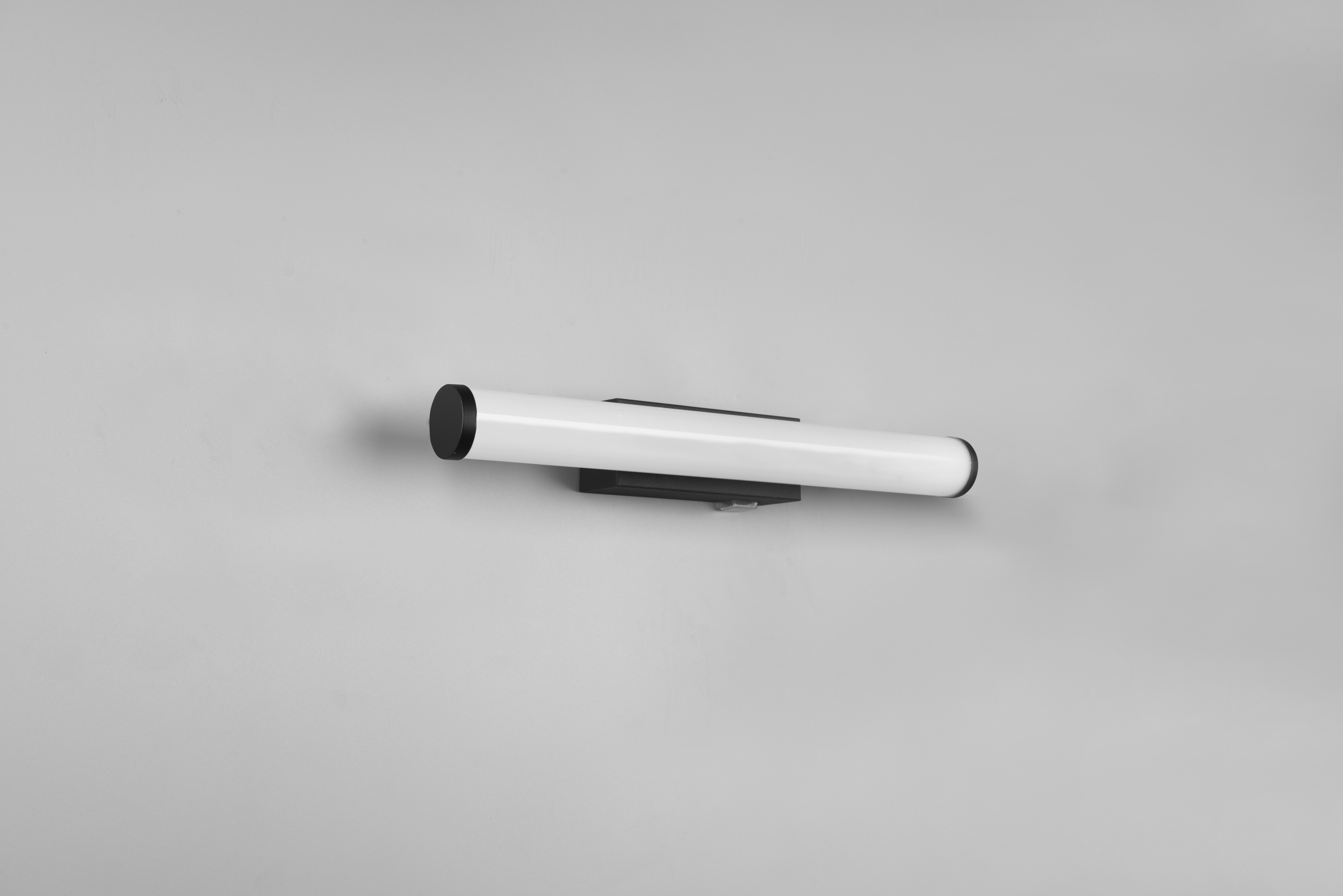 MATTIMO H2O APPLIQUE LED NERO IP44 CON INTERRUTTORE L. 40,4CM