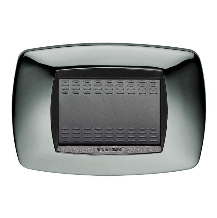 MODO PLACCA 3 POSTI CROMATO