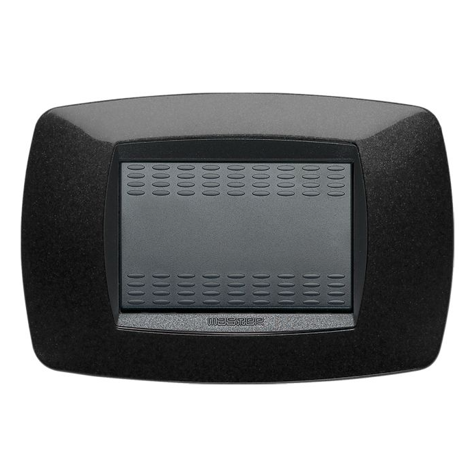 MODO PLACCA 3 POSTI NERO