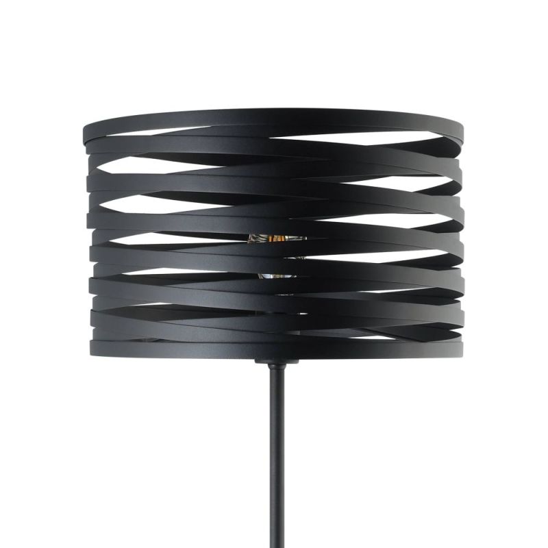 CREMELLA - Piantana - E27 1X40W - Struttura in acciaio / finitura nero;
Ø370 H1510