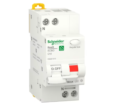 INT.MTD RESI9 RCBO 1P+N C 10A 30MA