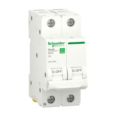 INT.MAGN. RESI9 MCB 1P+N C 6A 4500A