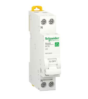 INT.MAGN. RESI9 MCB 1P+N C 6A 4500A