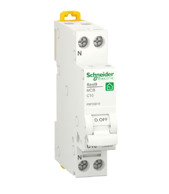 INT.MAGN. RESI9 MCB 1P+N C 10A 4500