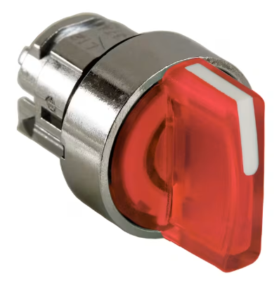 TESTA SELETTORE LUMINOSO ROSSO