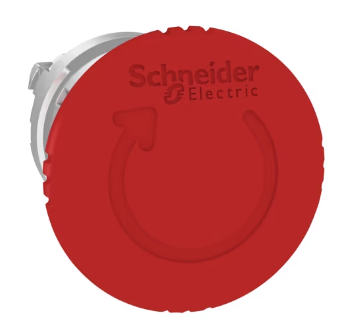 TESTA PULSANTE A FUNGO ROSSO EMERGE