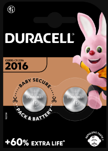 DL20162 DURACELL DL 2016/2
