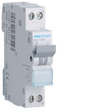 INTERR. AUTOM.1P+N 16A 4.5KA C 1M