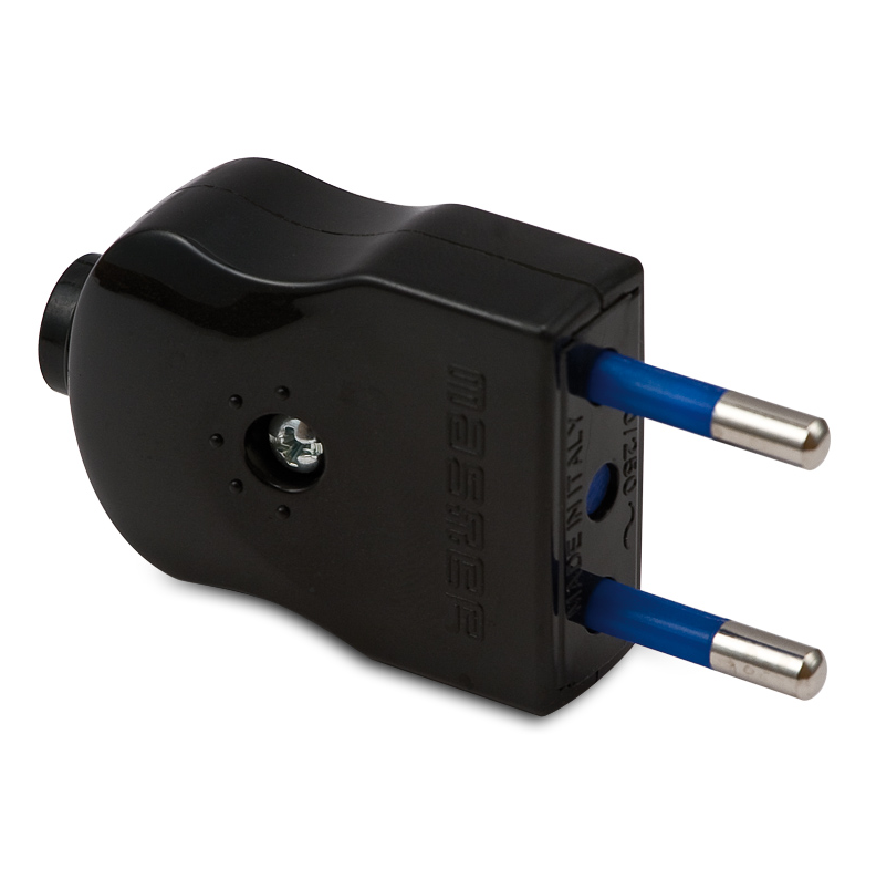 COMPACT Spina 2 poli 10A Nera