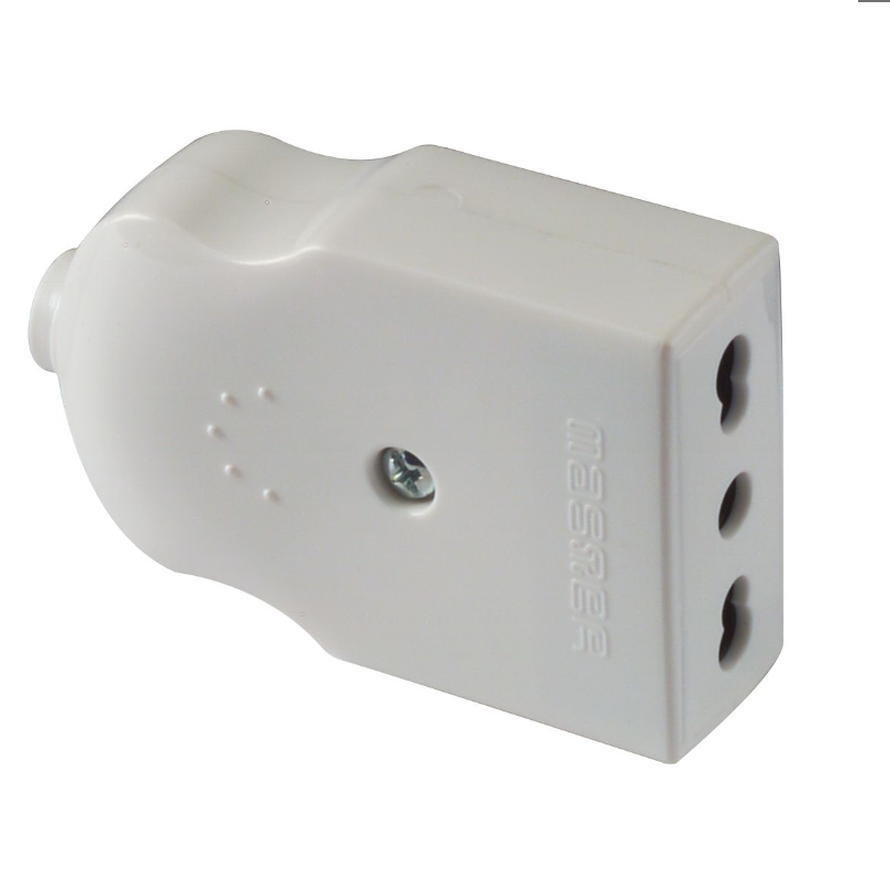 COMPACT PRESA P17/11 2P+T 16A BIANC