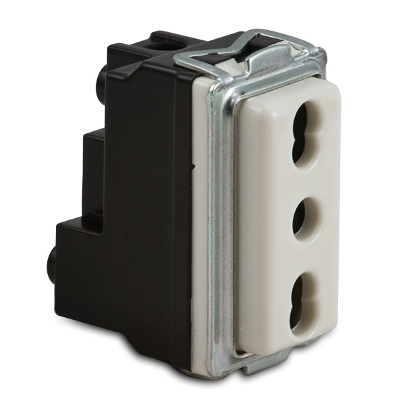 PRESA BIVALENTE SICURA 2 P.+TERRA 1