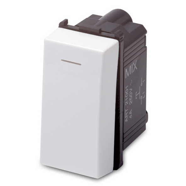 MIX PULSANTE SILENZIOSO 1P ILLUMINA