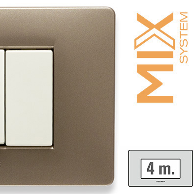 MIX PLACCA 4 POSTI VULCANO