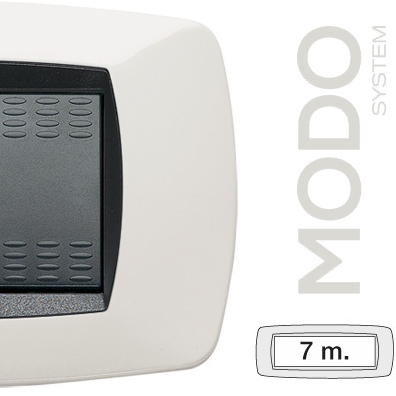 MODO PLACCA 7 POSTI BIANCO