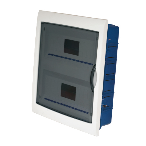 C.INCASSO 24MOD.P.TRASPAR.  IP40