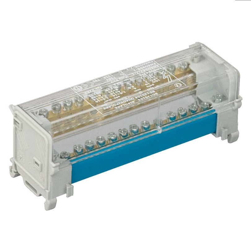 MORSETTIERA BIPOLARE 125A 2X15FORI