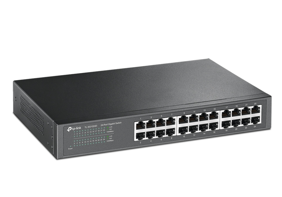24-Port Gigabit Desktop/Rackmount Switch