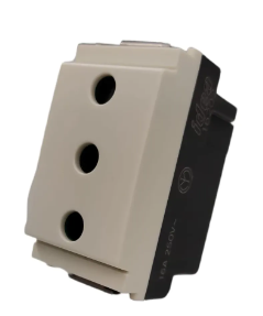 PRESA 2P+T 16A P17 BIANCO