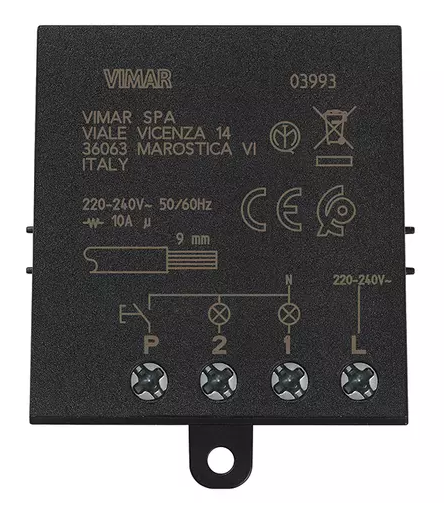 Modulo relé ad imp. 4 sequenze Quid 10A