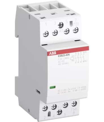 ABB CONTATTORE ESB25-40N-01 24V C.C. C.A.