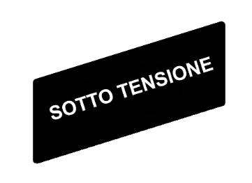 ETICHETTA SOTTO TENSIONE