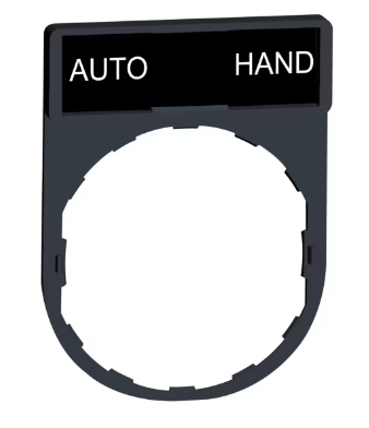 PORTA ETICHETTA+ETICHETTA AUTO-HAND