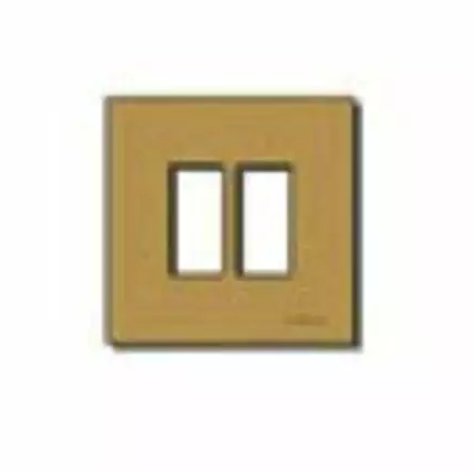 Placca 2M allum. scatto bronzo