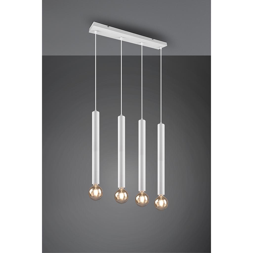 TRIO CLERMONT EXCL. 4X E27 · MAX. 10W BIANCO