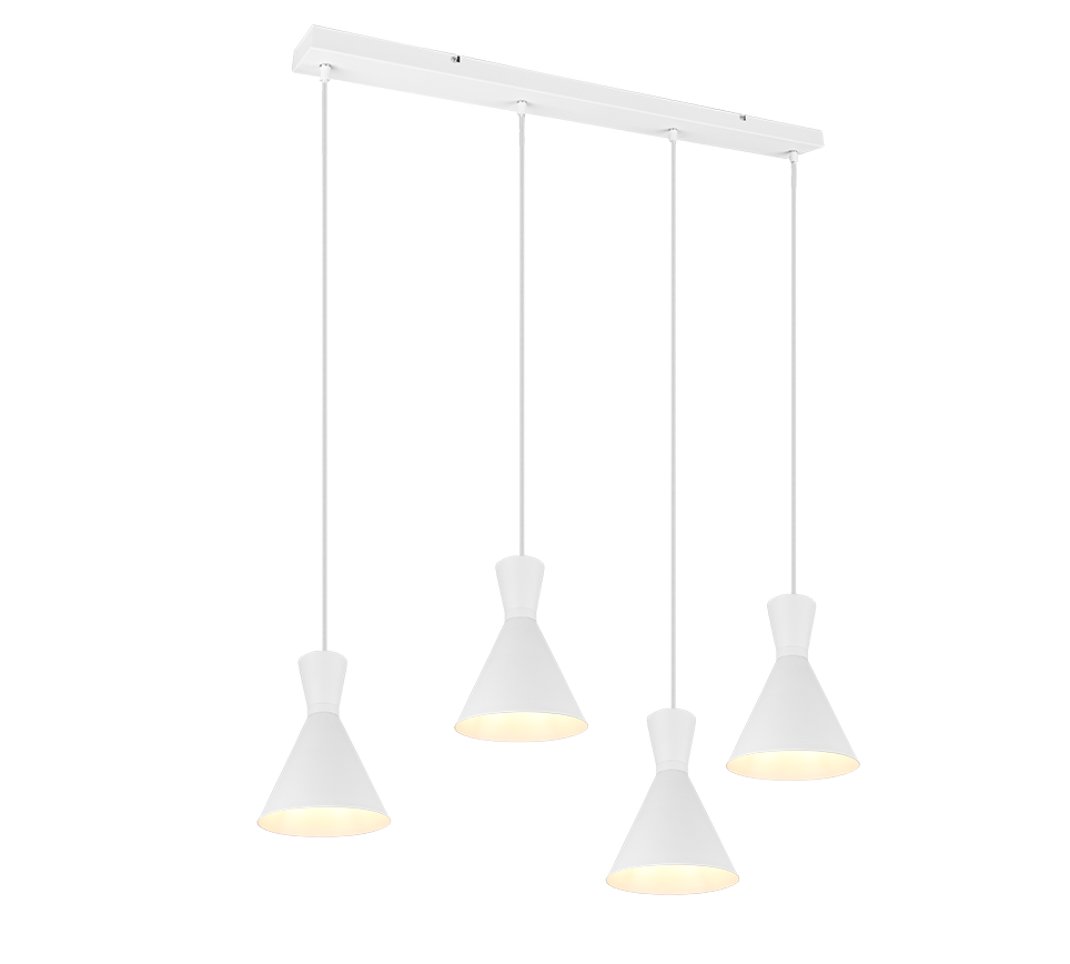 TRIO ENZO EXCL. 4X E27 · MAX. 28W