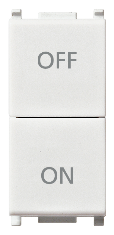 Due pulsanti indipendenti 1P NO+NC 10A b