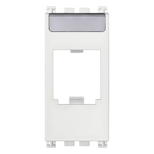 Adattatore MINI-COM Panduit bianco