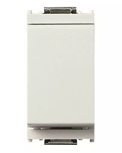 Interruttore 1P 10AX bianco