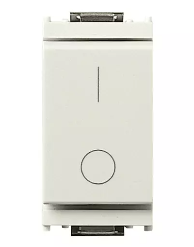 Interruttore 2P 16AX bianco