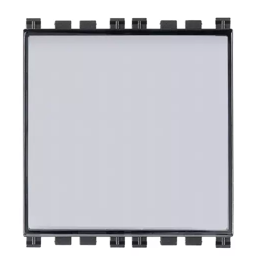 Pulsante targhetta 1P NO 10A grigio