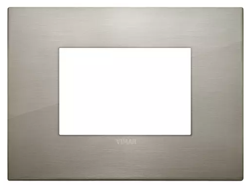 Placca Classic 3M acciaio spazzolato