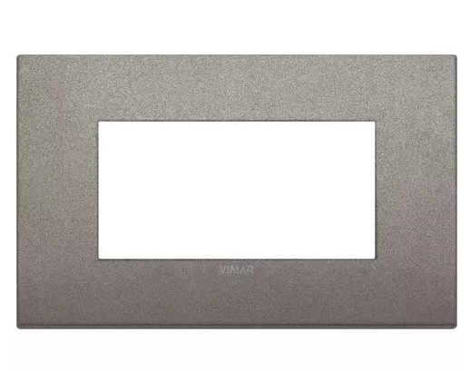 Placca Classic 4M titanio matt