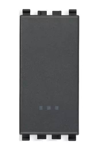 Interruttore 1P 16AX grigio