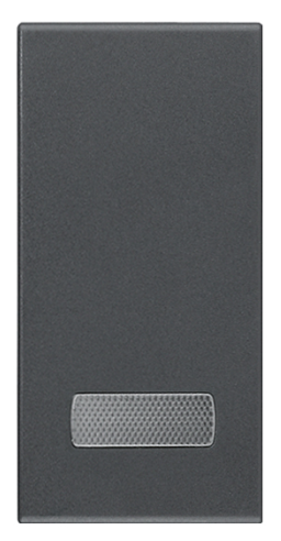 Tasto 1M con diffusore grigio