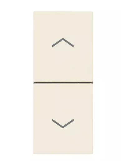 Due pulsanti interbl. NO+NO 10A canapa