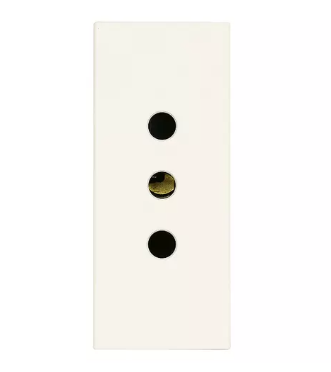 Presa 2P+T 10A P11 bianco