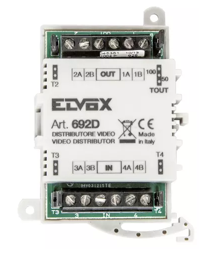 Distributore video passivo al piano