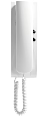 Citofono da parete bianco