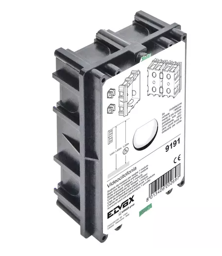 Scatola da incasso per targhe 1 modulo