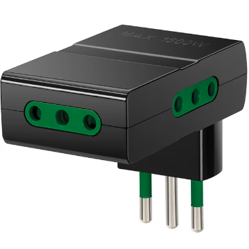 Adattatore mult. S11 + 3P11 nero