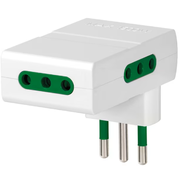 Adattatore mult. S11 + 3P11 bianco