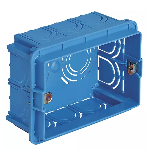 Scatola incasso rettang. 3M azzurro