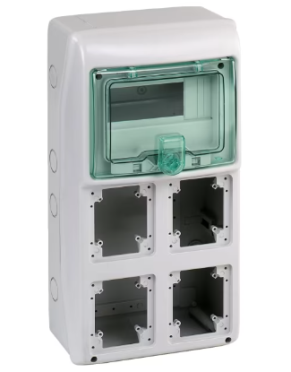 MUREVA ENCLOSURES IP65 8MOD 4 PRESE