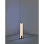ANCHORENA-Z - Lampada da tavolo - LED 16W 2700-6500K 1800Lm inclusa - Struttura in legno, acciaio / finitura marrone, nero; Diffusore in plastica / finitura bianco;
L75 x 55 H465